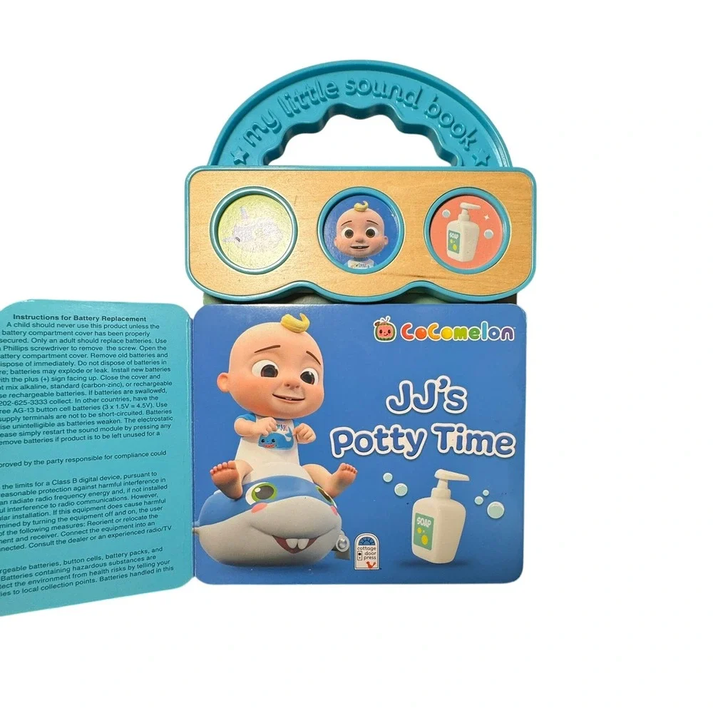 Cocomelon JJ's‎ Potty Time My Little Sound Book Board Book Cottage Door Press
